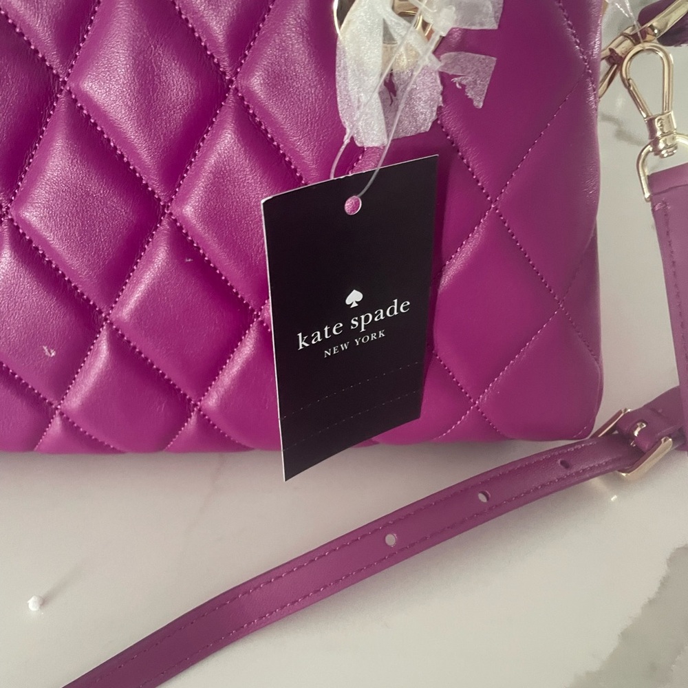 Kate Spade Carey small quilted Sullivan Satchel - Picture 6 of 6